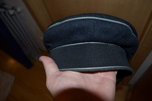 Luftwaffe Officer Uniform of a Major im &quot;Truppensonderdienst&quot; with pants and boots and officer visor cap