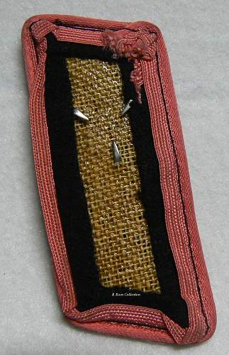 Single Panzer Collar Tab