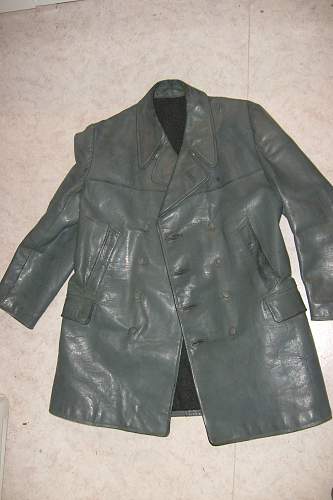 Kriegsmarine leather-jacket. Questions!