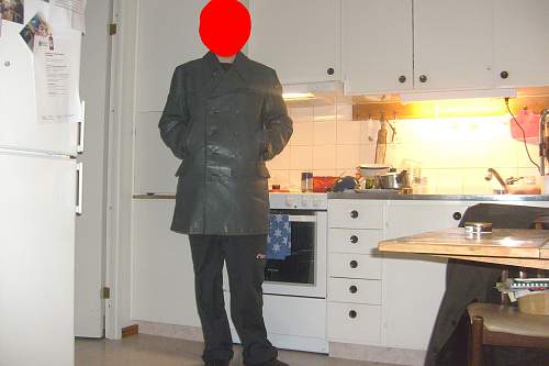 Kriegsmarine leather-jacket. Questions!