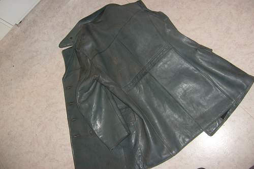 Kriegsmarine leather-jacket. Questions!