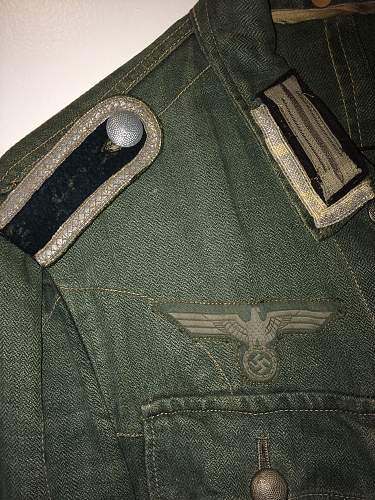 WW2 M43 Heer HBT Tunic