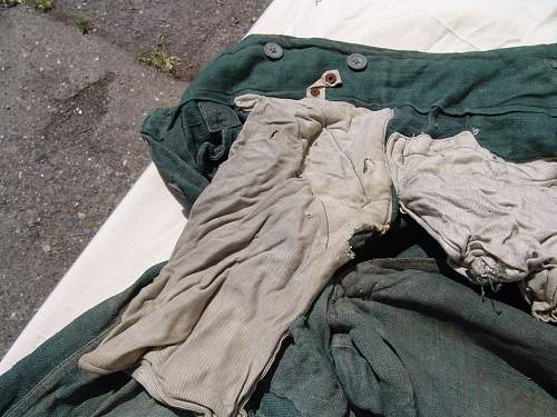 Real m40 model Summer drill pants?