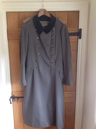 Artillery Officers Greatcoat