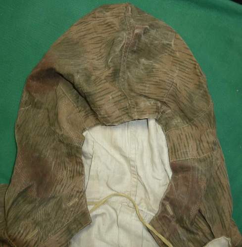 Wehrmacht Uniform Splinter Camo Reversible Sniper Smock  originial ?