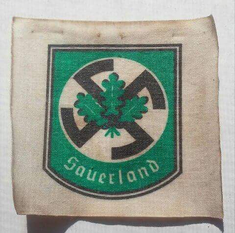 Sauerland patch, original ?
