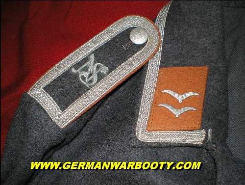Luftwaffe Nachrichten Schule Trainer Shoulder Straps