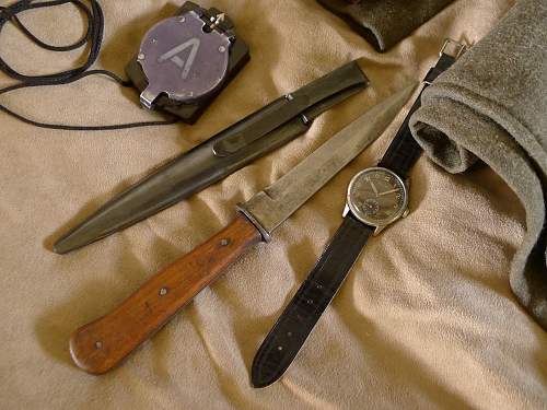 Learning to dress correctly... Late war Artillerie Hauptman &amp; accoutrements