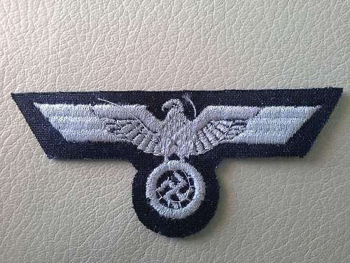 Eagle cloth badge Heer, opinions please?