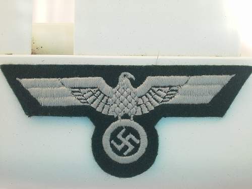 Eagle cloth badge Heer, opinions please?