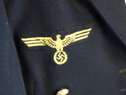 Kriegsmarine Gala Tunic.