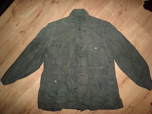 WWII german drillich jacket?