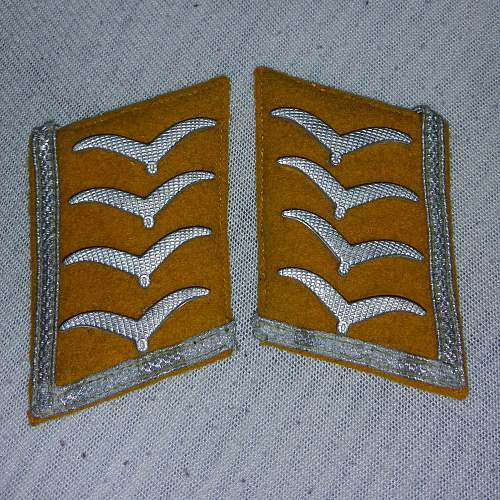 Luftwaffe collar tabs - original?