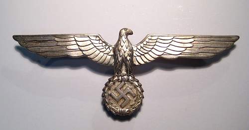Heer Officers summer breast eagle