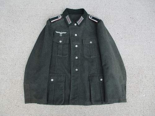 M36 Artillery tunic. Austrian? Real?