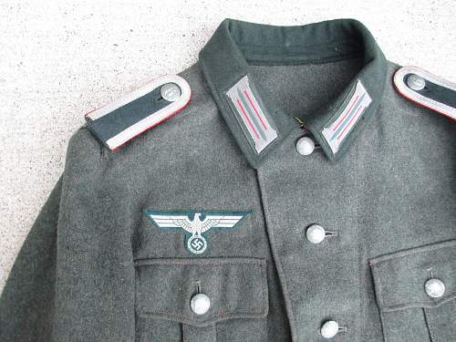 M36 Artillery tunic. Austrian? Real?