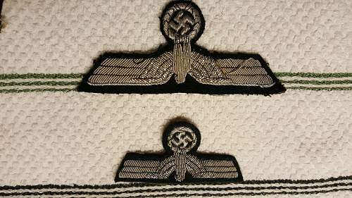 Please help - wwii german patches - authentic?