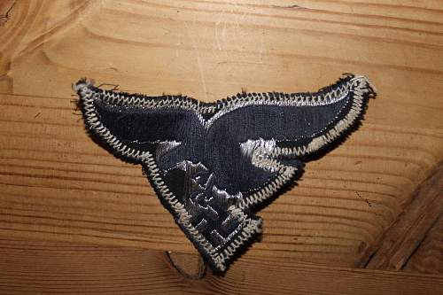 original luftwaffe breast eagle?