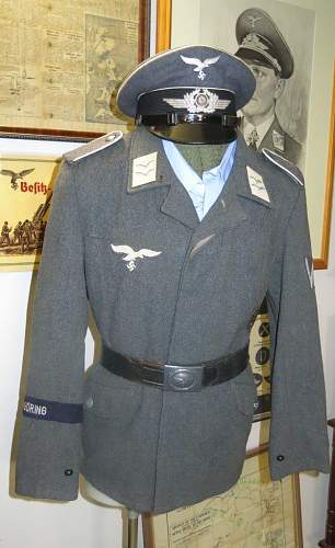 HG Division Fliegerbluse for a Gefreiter