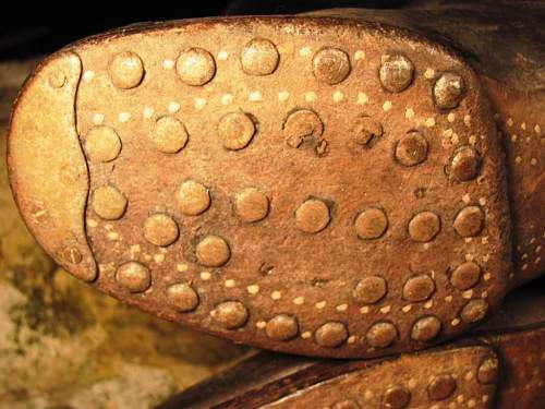 German Soldier - Jackboots with Hobnails