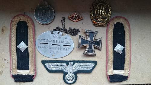 PanzerJaeger Division Shulterklappen