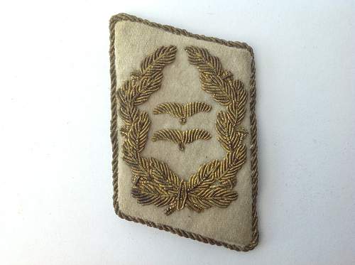 Luftwaffe Generalleutnant collar tab