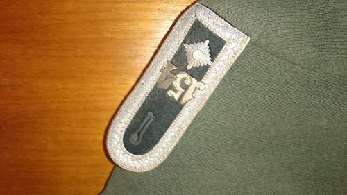 Infantry Parade tunic 154th infantry division.