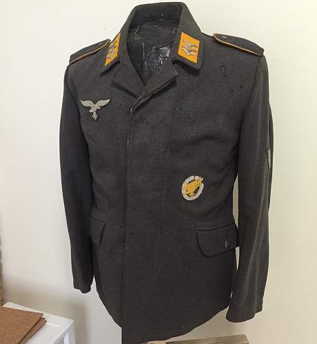 FALLSCHIRMJÄGER tunic from the old collection