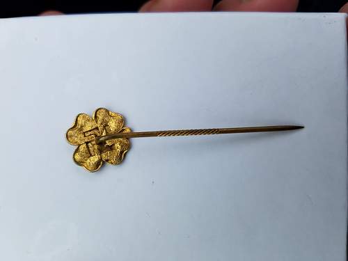 Unknown Clover Stick Pin!