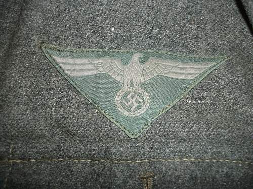 Italian cloth (green) M44 jacket (Gefreiter) for review