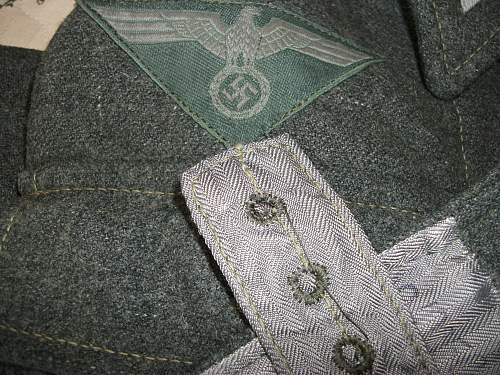 Italian cloth (green) M44 jacket (Gefreiter) for review