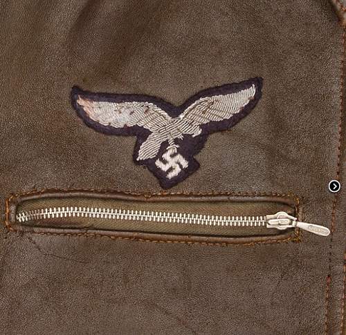 Private purchase Luftwaffe flight jacket