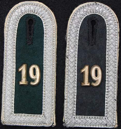 7. Infanterie-Division Wehrmacht Shoulder Boards??