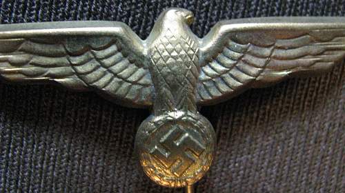 Heer and KM metal cap eagles recently acquired (good to go?)
