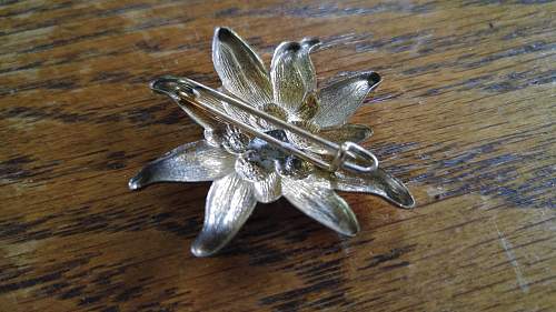 Edelweiss pin