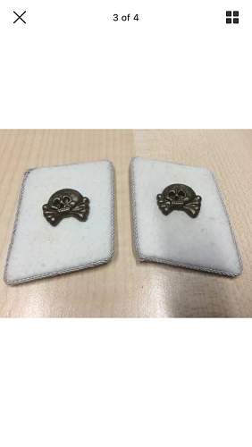 Hermann Göring Panzer Division Collar Tabs - Real or Fake?