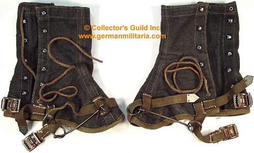 Wehrmacht officer's gaiters?