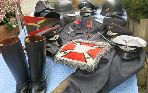 Luftwaffe Flak Leutnant display