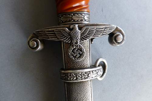 Heer dagger by WKC 3th pattern with rare hangerset