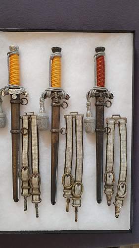 E Pack Army daggers in my Collection DJR