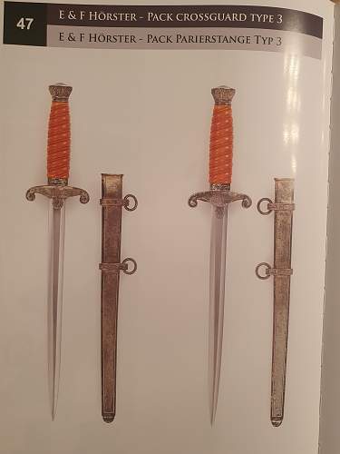 Horster heer dagger crossguard