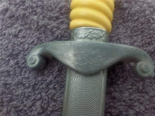 WWII Heer Dress Dagger &amp; Scabbard