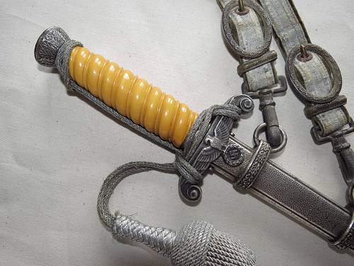 Alcoso Solingen Wehrmacht Heer Officer's Dagger.