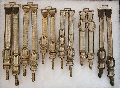 Early army daggers hangers in all their Varieties