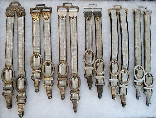 Early army daggers hangers in all their Varieties