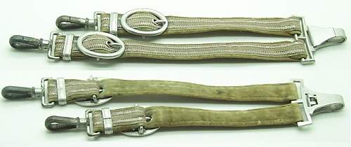 Unknown German ww2 dagger hangers