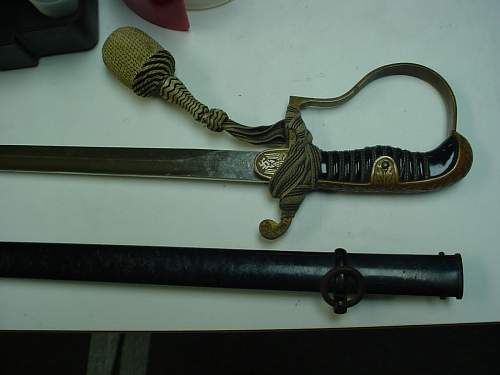 heer officers sword **need help **