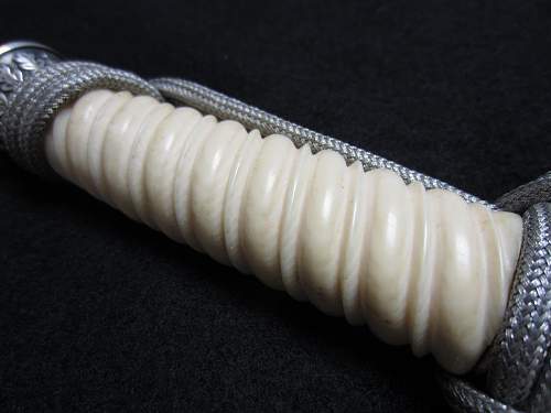 Eickhorn army dagger with ivory grip