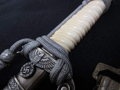 Eickhorn army dagger with ivory grip