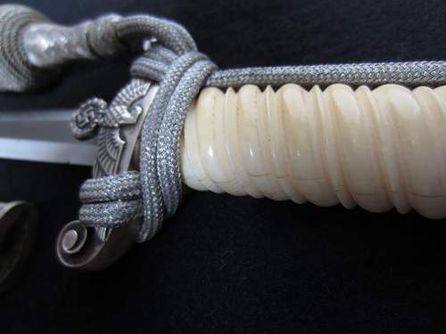 Eickhorn army dagger with ivory grip